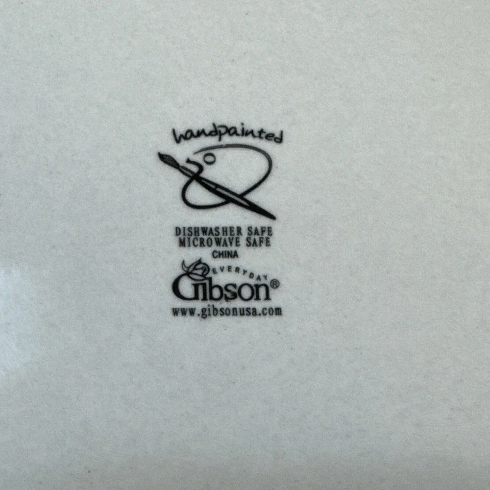Dinner‎ Plates 6 Total Gibson Everyday China 10 5/8